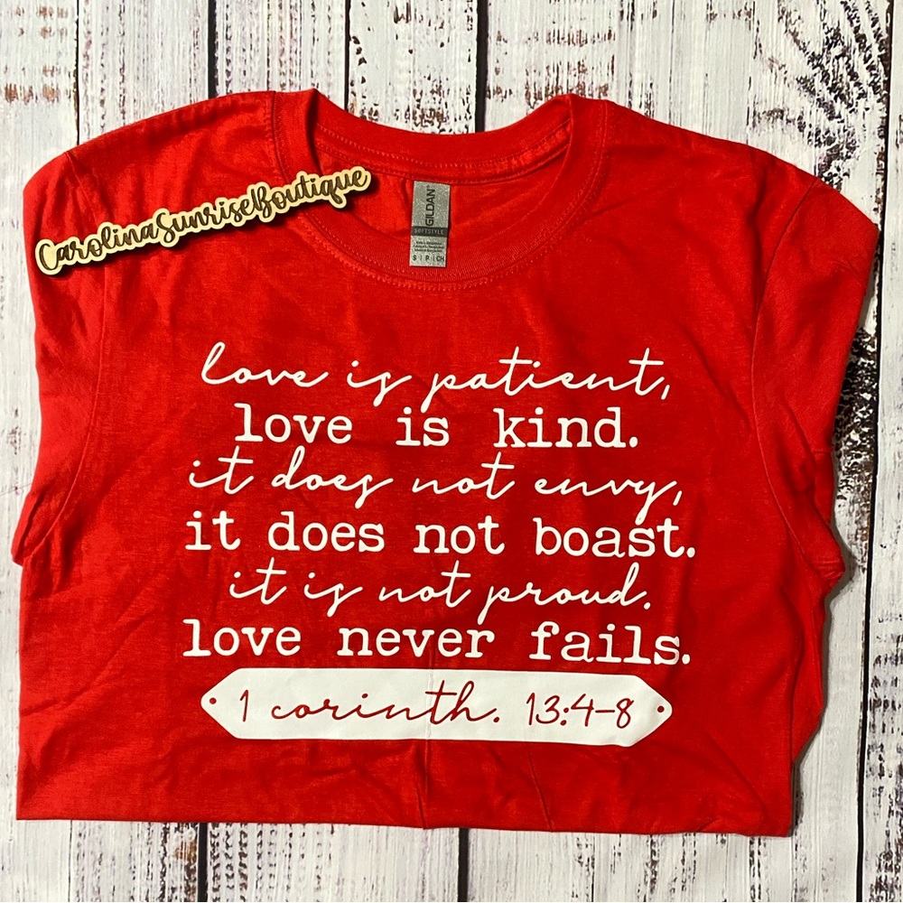 Love Is Patient Tee